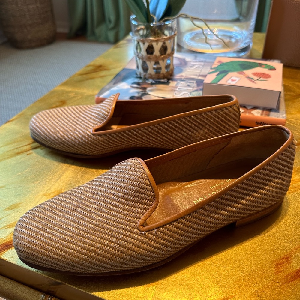 Stubbs and Wootton Men’s Size 9 Raffia Shoes